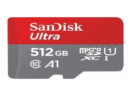 Foto van Sandisk microsdxc ultra 512gb sd adapter voor chromebooks micro kaart