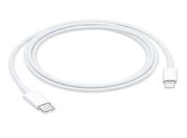 Foto van Apple usb c to lightning cable 1m oplader wit