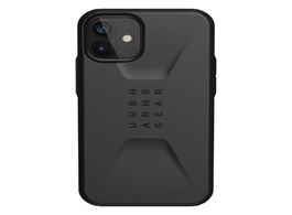 Foto van Uag civilian backcover iphone 12 mini telefoonhoesje zwart 