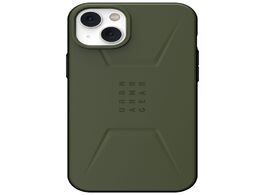 Foto van Uag civilian backcover magsafe iphone 14 plus telefoonhoesje groen 
