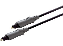 Foto van Scanpart toslink optical audio kabel 3 0m zwart optische 