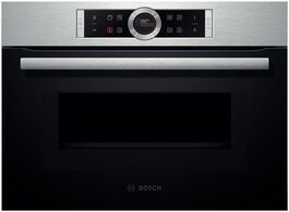 Foto van Bosch cmg633bs1 inbouw ovens met magnetron zilver 