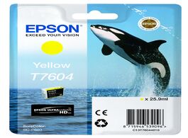 Foto van Epson ink cart t7604 yellow inkt 