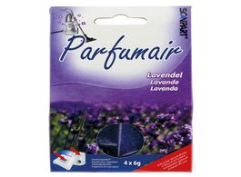 Foto van Scanpart parfumair geurparels lavendel 4x6g stofzuiger accessoire paars 