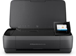 Foto van Hp officejet 250 mobile printer inkjet zwart 