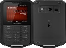 Foto van Nokia 800 mobiele telefoon zwart 