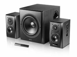 Foto van Edifier 2.1 rms 150w multimedia luidsprekersysteem bluetooth speaker zwart 