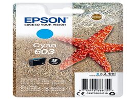 Foto van Epson 603 zeester inkt blauw