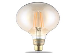 Foto van Marmitek glow xxli smart wi fi led filament bulb xxl e27 650 lumen 6 w 40 smartverlichting transpara