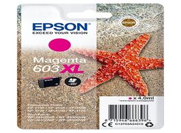 Foto van Epson singlepack magenta 603xl zeester inkt paars 