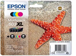 Foto van Epson multipack 4 colours 603xl zeester inkt 