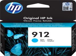 Foto van Hp 912 cartridge cyan inkt blauw 