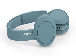 Foto van Philips tah4205bl 00 bluetooth on ear hoofdtelefoon blauw 