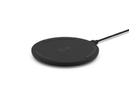 Foto van Belkin 10w wireless charging pad with psu micro usb cable oplader zwart