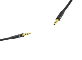 Foto van Oehlbach sl audio cable 3.5mm jack 0 25 m mini kabel zwart 
