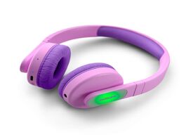 Foto van Philips tak4206pk 00 bluetooth on ear hoofdtelefoon roze 