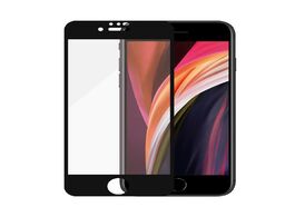 Foto van Panzerglass apple iphone 6 6s 7 8 se 2020 case friendly smartphone screenprotector zwart