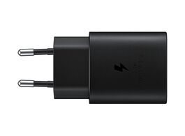 Foto van Samsung 25w oplader fast charging adapter usb c excl. kabel zwart 