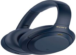 Foto van Sony wh 1000xm4 bluetooth over ear hoofdtelefoon blauw 