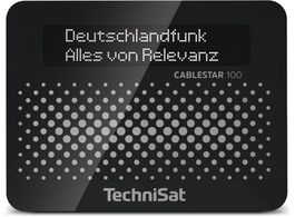 Foto van Technisat cablestar 100 v2 dig. kabelradio ontv receiver zwart 