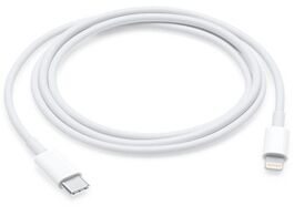 Foto van Apple usb c naar lightning kabel 1 m oplader wit
