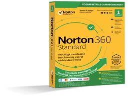 Foto van Norton 360 standard 1 apparaat digitale licentie software