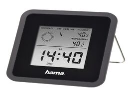 Foto van Hama thermo hygrometer th50 weerstation zwart