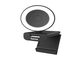 Foto van Hama webcam met ringlamp c 800 pro qhd afstandsbediening zwart