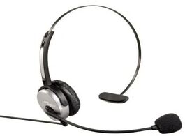 Foto van Hama headset voor draadloze telefoons 2.5mm jack zwart 