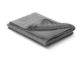Foto van Medisana hb 680 knuffelwarmtedeken elektrische deken grijs 