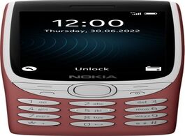 Foto van Nokia 8210 4g mobiele telefoon rood 
