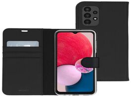 Foto van Accezz industry packaged wallet softcase voor samsung galaxy a13 4g telefoonhoesje zwart