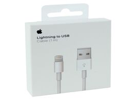 Foto van Apple lightning naar usb kabel 1 m oplader wit