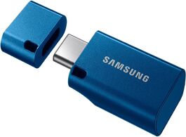 Foto van Samsung usb c flash drive 128gb sticks blauw 