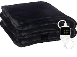 Foto van Stealth st hb150w electric heating blanket luxury elektrische deken zwart