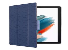 Foto van Gecko zigzag kids cover samsung tab a8 10.5 2021 tablethoesje blauw