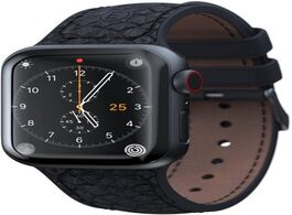 Foto van Njord vindur watchband voor apple watch 40 mm wearable bandje grijs 