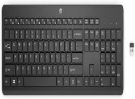 Foto van Hp 230 draadloos toetsenbord zwart 