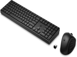 Foto van Hp 650 draadloos toetsenbord en muis zwart 