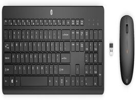 Foto van Hp 230 draadloos toetsenbord en muis zwart 