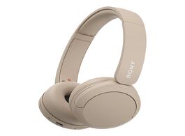Foto van Sony wh ch520 bluetooth on ear hoofdtelefoon beige 