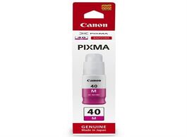 Foto van Canon gi 40 ink bottle magenta inkt paars 