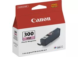 Foto van Canon pfi 300 ink ph. magenta inkt paars 