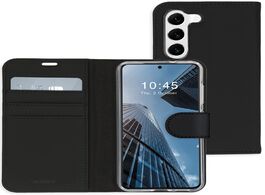 Foto van Accezz industry packaged wallet softcase bookcase samsung galaxy s23 telefoonhoesje zwart 