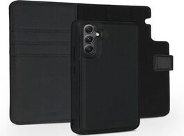 Foto van Accezz premium leather 2 in 1 wallet bookcase samsung galaxy a34 4g telefoonhoesje zwart