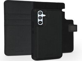 Foto van Accezz premium leather 2 in 1 wallet bookcase samsung galaxy a54 5g telefoonhoesje zwart