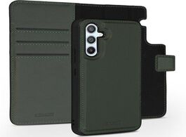 Foto van Accezz premium leather 2 in 1 wallet bookcase samsung galaxy a54 5g telefoonhoesje groen