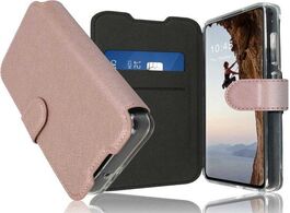 Foto van Accezz xtreme wallet bookcase samsung galaxy s23 plus telefoonhoesje roze 