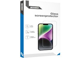 Foto van Accezz gehard glas screenprotector iphone 12 pro 11 xr smartphone transparant