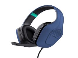 Foto van Trust gxt 415 zirox over ear gamingheadset headset blauw 